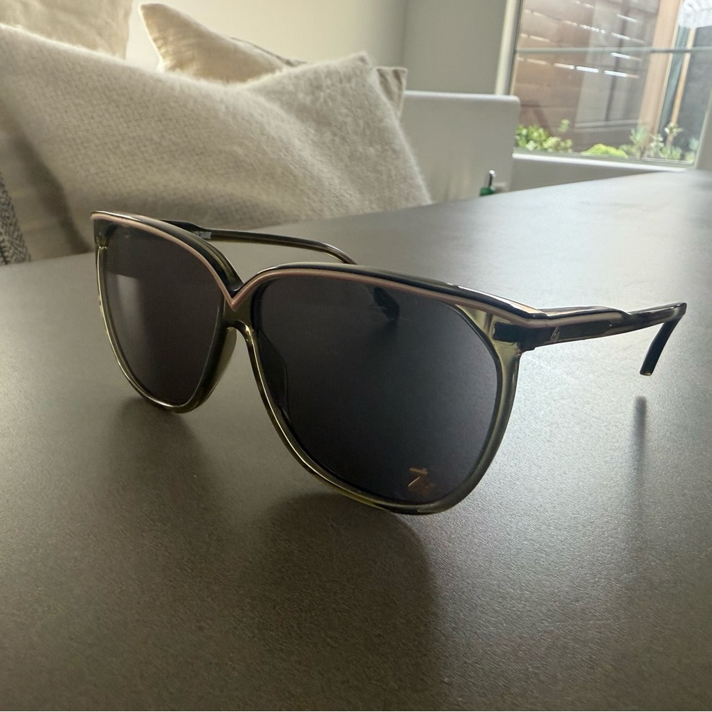 Zadig & Voltaire SZV306 Oversized Sunglasses COL.073M + Box (Authentic)